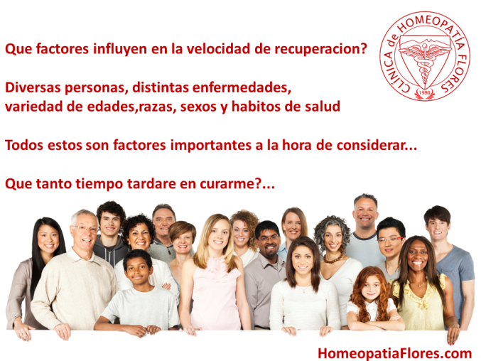 Cuento tiempo llevara curarme si tomo homeopatia?