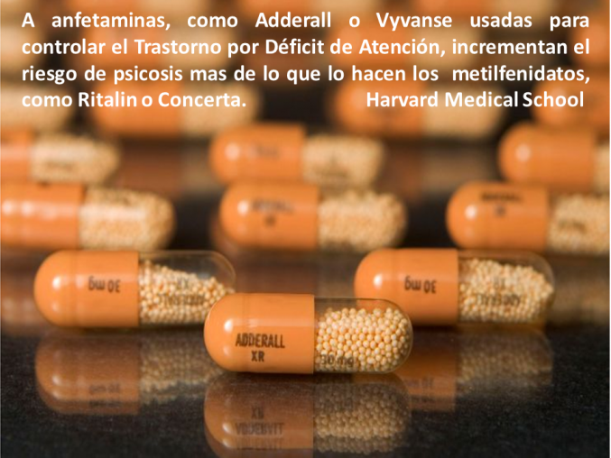 Medicamentos para el TDA aumentan el riesgo de psicosis.