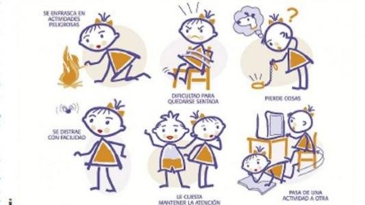 Uno de cada diez niños es diagnosticado con Trastorno por déficit de atención.